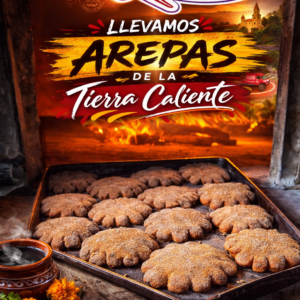 PAN DULCE / AREPAS DE PILONCILLO (5 PIEZAS)