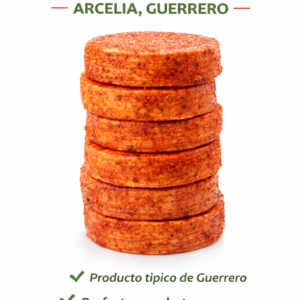 QUESO DE CINCHO ENCHILADO 1/ KG ARCELIA GUERRERO