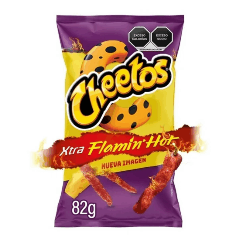 CHEETOS FLAMIN HOT 82 GRS/ 1 PIEZA